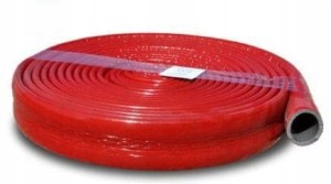 Otulina na rury 18x6 18/6 10mb czerwona pex