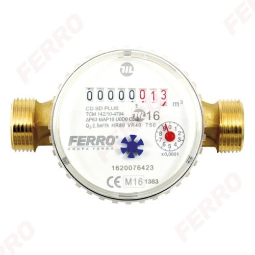 wodomierz ferro dn15