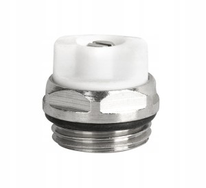 Odpowietrznik ręczny manualny chrom 1/2" Dn15