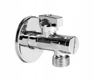 DIAMOND Zawór kątowy 1/2 x 3/4 ciężki gruby filtr