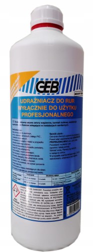udrażniacz profesjonalny GEB 1L