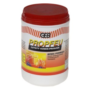 Proszek do czyszczenia kominów 900g GEB katalizator czysty komin PROPFEU