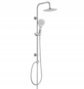 Zestaw prysznicowy natynkowy Diamond Slim