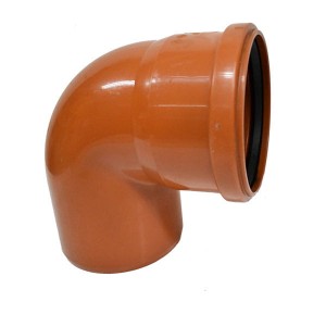 KOLANO KOLANKO 110/90 KANALIZA ZEWNĘTRZNA ORANGE