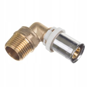 QIK PEX kolano kolanko 20 x 3/4" gz prasa zacisk
